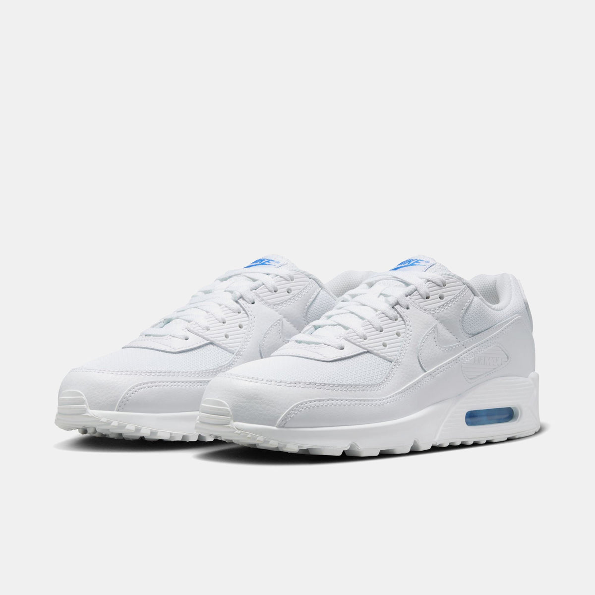 Nike Air Max 90 White/White/Blue Crystal