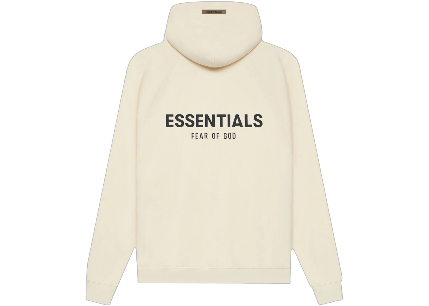 Fear of God Essentials Pull-Over Hoodie (SS21) Cream/Buttercream, Cream/Buttercream (fear-of-god-essentials-pull-over-hoodie-ss21-cream-buttercream)