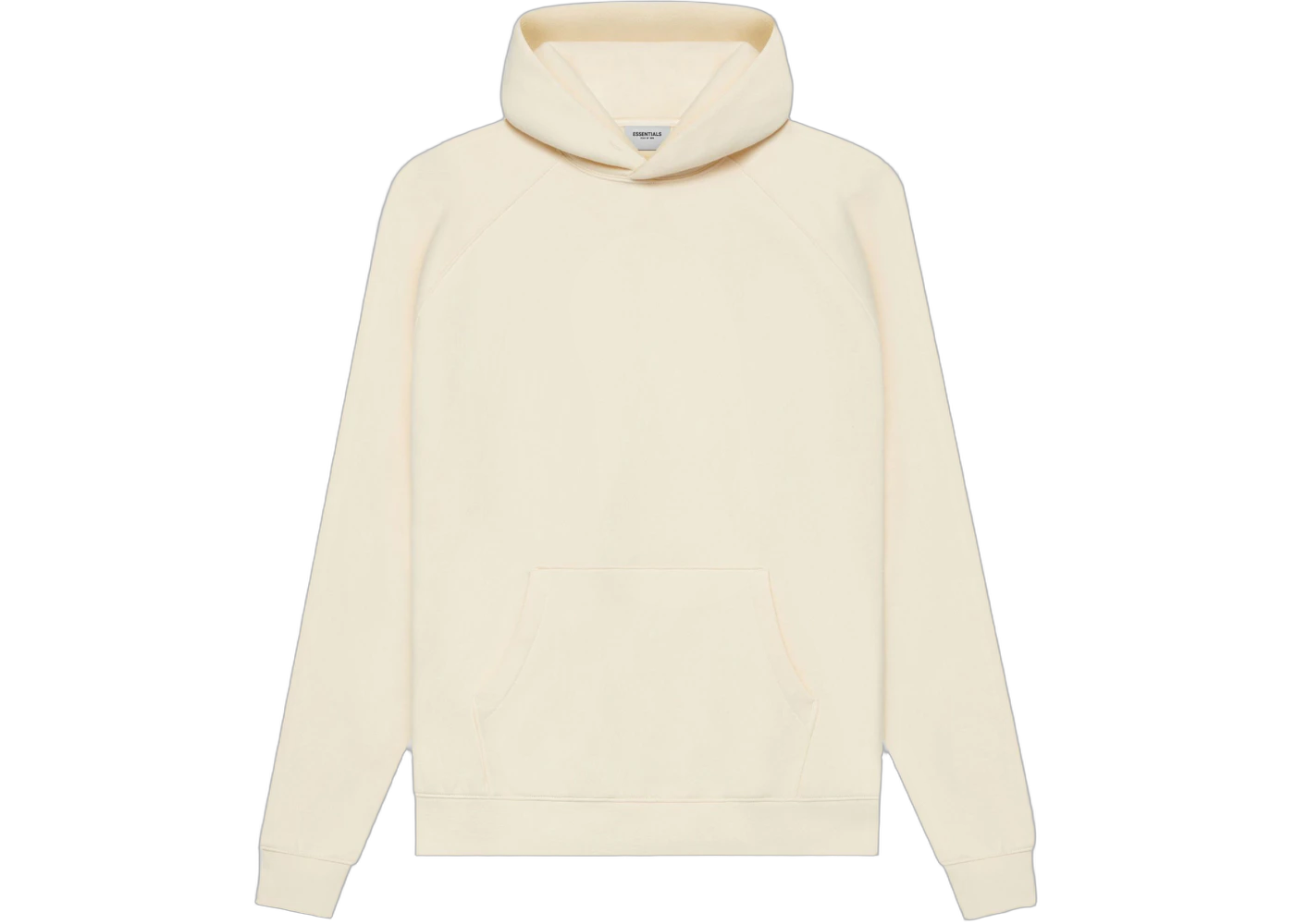 Fear of God Essentials Pull-Over Hoodie (SS21) Cream/Buttercream, Cream/Buttercream (fear-of-god-essentials-pull-over-hoodie-ss21-cream-buttercream)