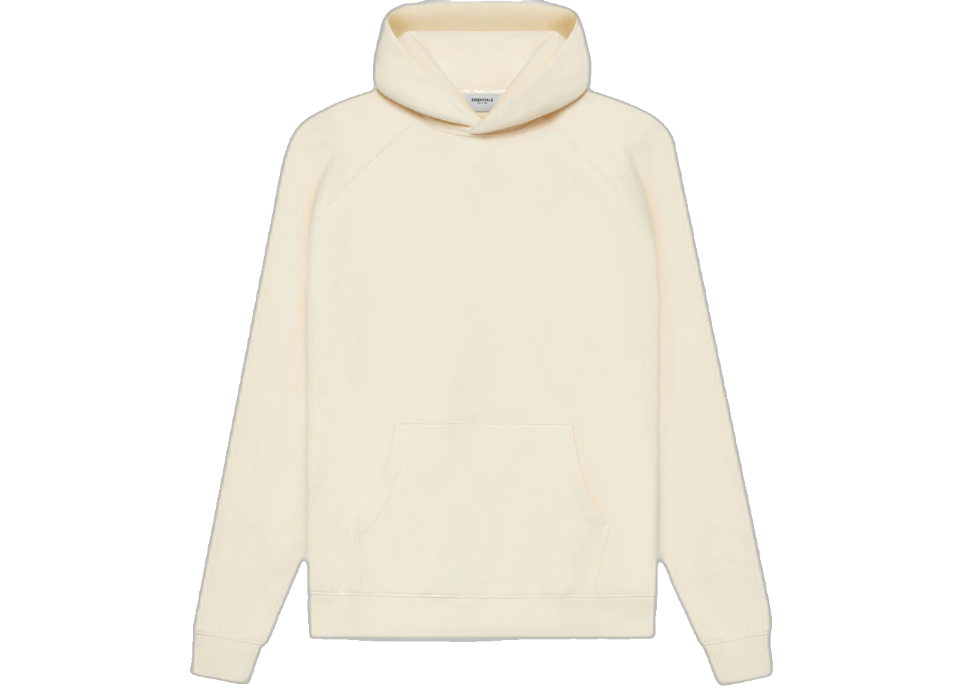 Fear of God Essentials Pull-Over Hoodie (SS21) Cream/Buttercream, Cream/Buttercream (fear-of-god-essentials-pull-over-hoodie-ss21-cream-buttercream)