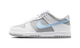 Nike Dunk Low White Light Smoke Grey Celestine Blue
