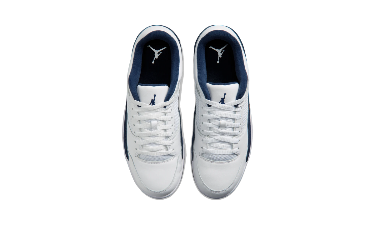 Air Jordan Flight Court White/Light Smoke Grey/Obsidian/College Navy