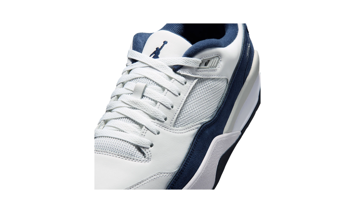Air Jordan Flight Court White/Light Smoke Grey/Obsidian/College Navy
