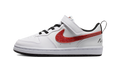 NikeCourt Borough Low White/Picante Red/Barely Volt/Current Blue