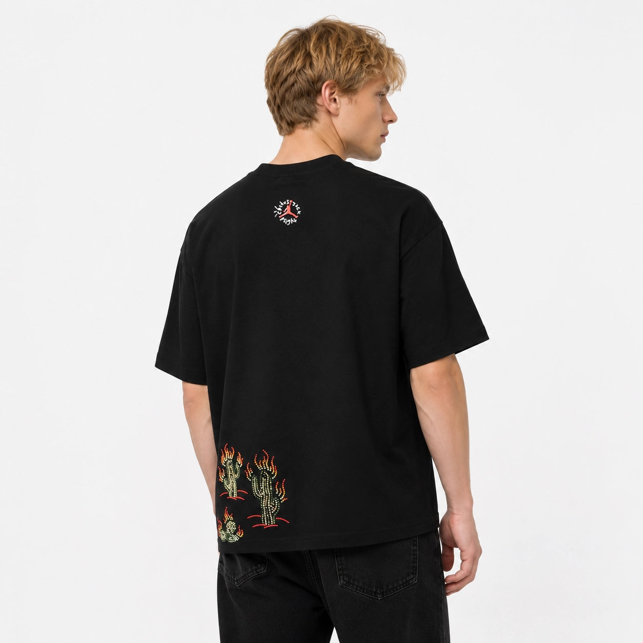 Travis Scott x Air Jordan Flight Graphic T-Shirt Black