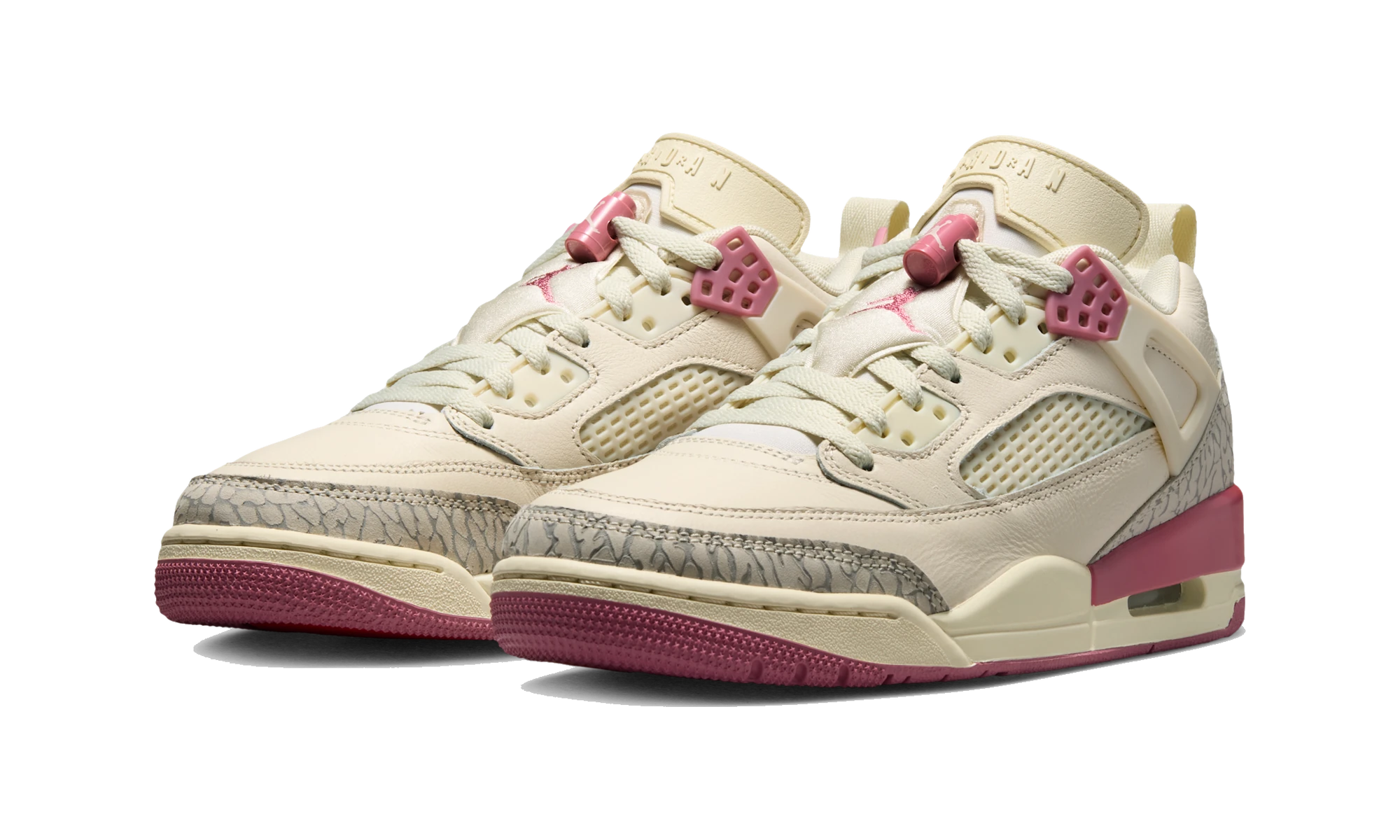 Air Jordan Spizike Low Pale Ivory/Track Red/Coconut Milk/Desert Berry