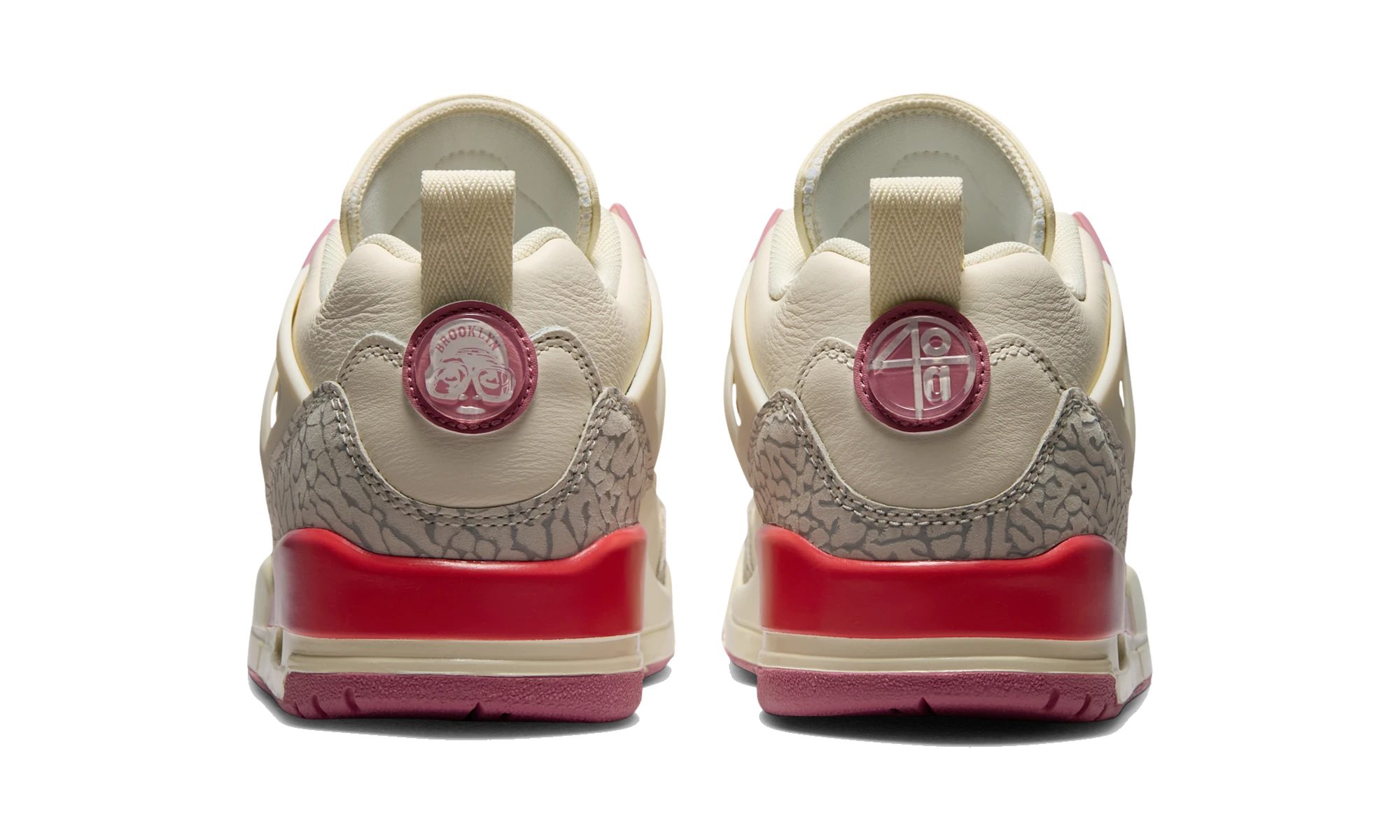 Air Jordan Spizike Low Pale Ivory/Track Red/Coconut Milk/Desert Berry