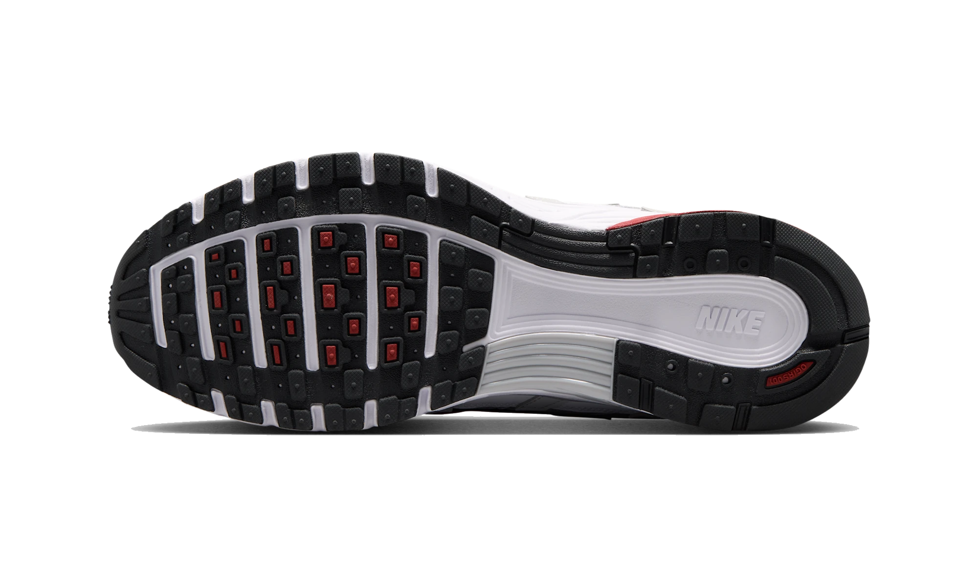 Nike P-6000 White/Pure Platinum/Wolf Grey/Dune Red