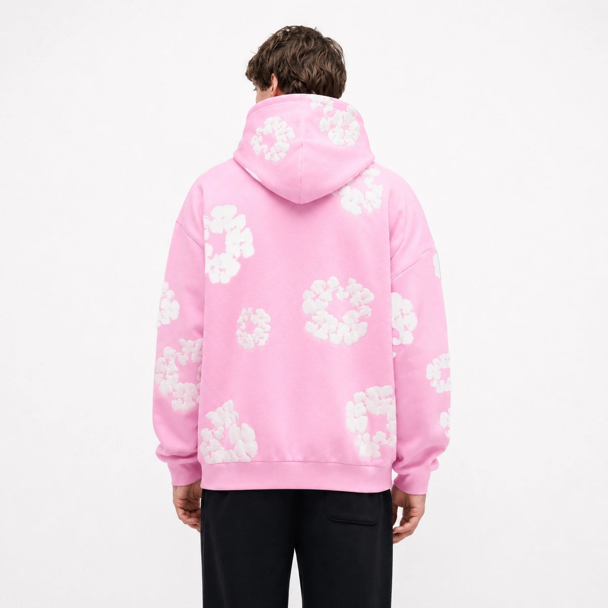 Denim Tears The Cotton Wreath Hoodie Powder Pink