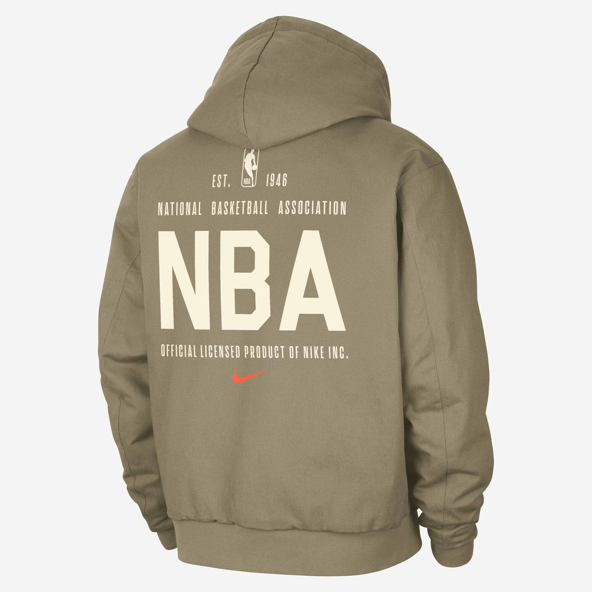 Team 31 Nike NBA Jacket Neutral Olive/Hyper Crimson/Antique Brass/Hyper Crimson