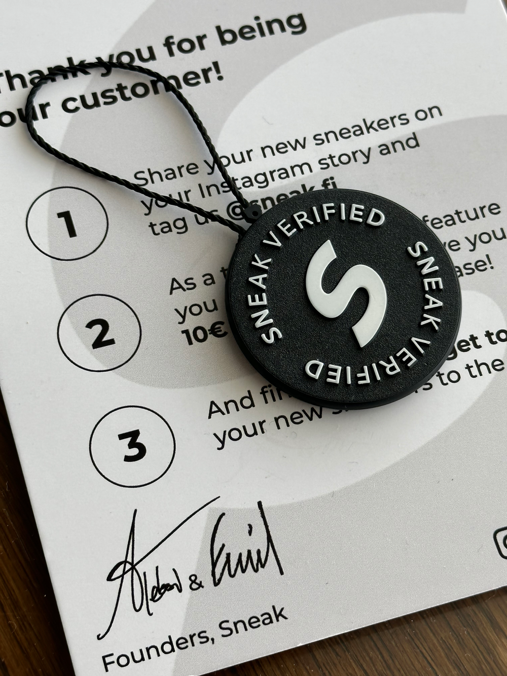 Sneak Verified tag