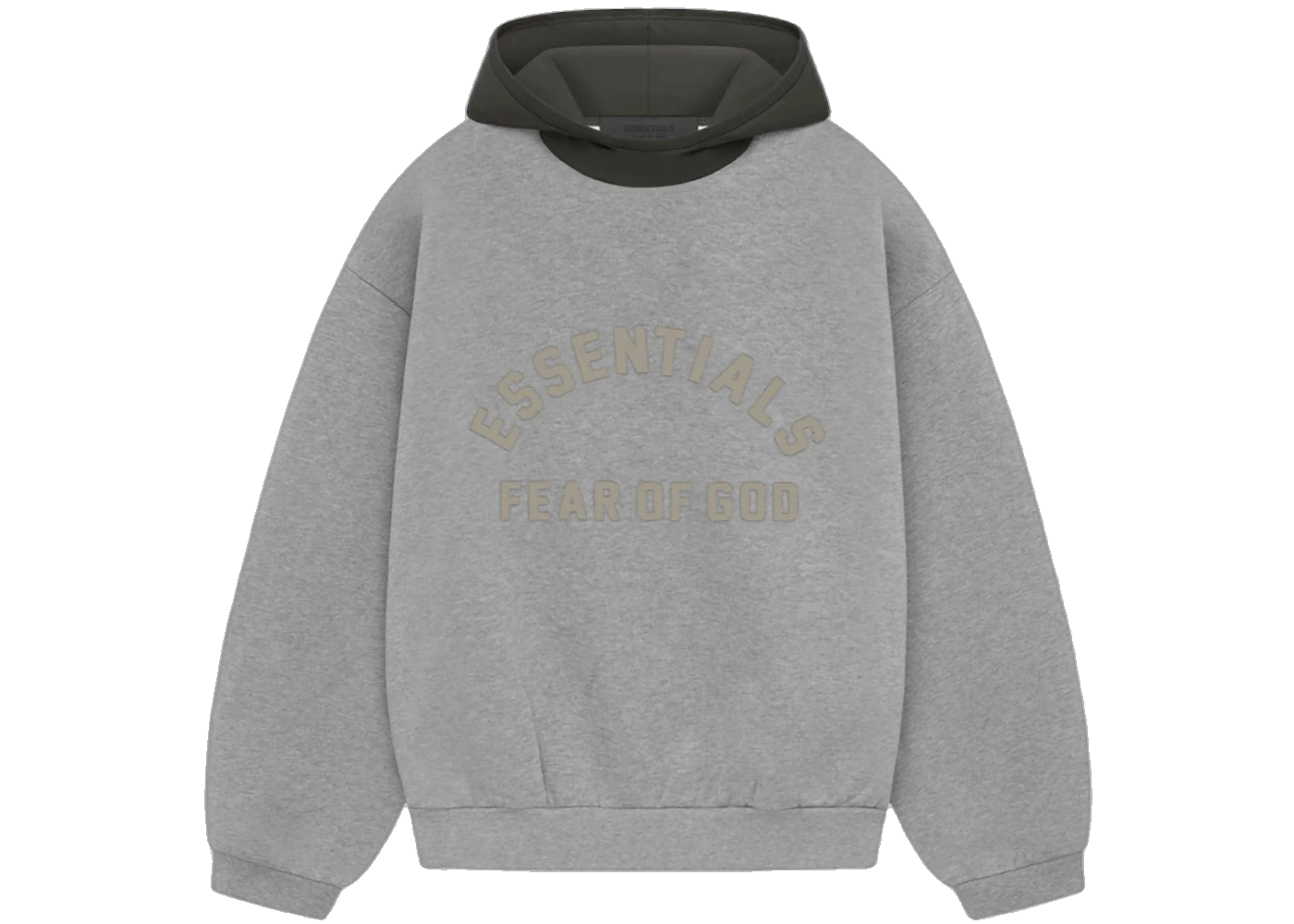 Fear of God Essentials Nylon Fleece Hoodie Dark Heather Oatmeal/Ink, Dark Heather Oatmeal/Ink (fear-of-god-essentials-nylon-fleece-hoodie-dark-heather-oatmeal-ink)