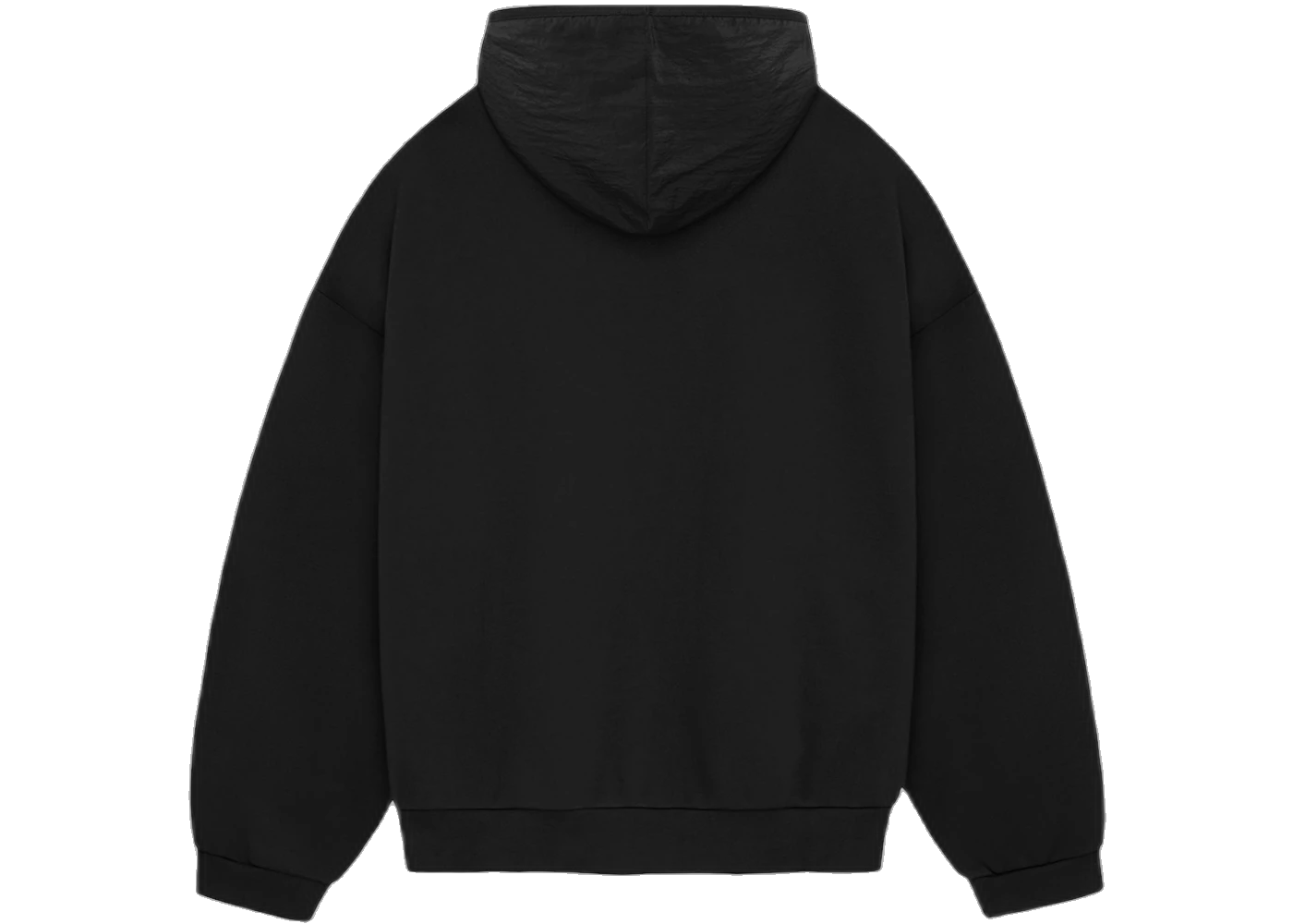 Fear of God Essentials Nylon Fleece Hoodie Jet Black/Jet Black, Jet Black/Jet Black (fear-of-god-essentials-nylon-fleece-hoodie-jet-black-jet-black)