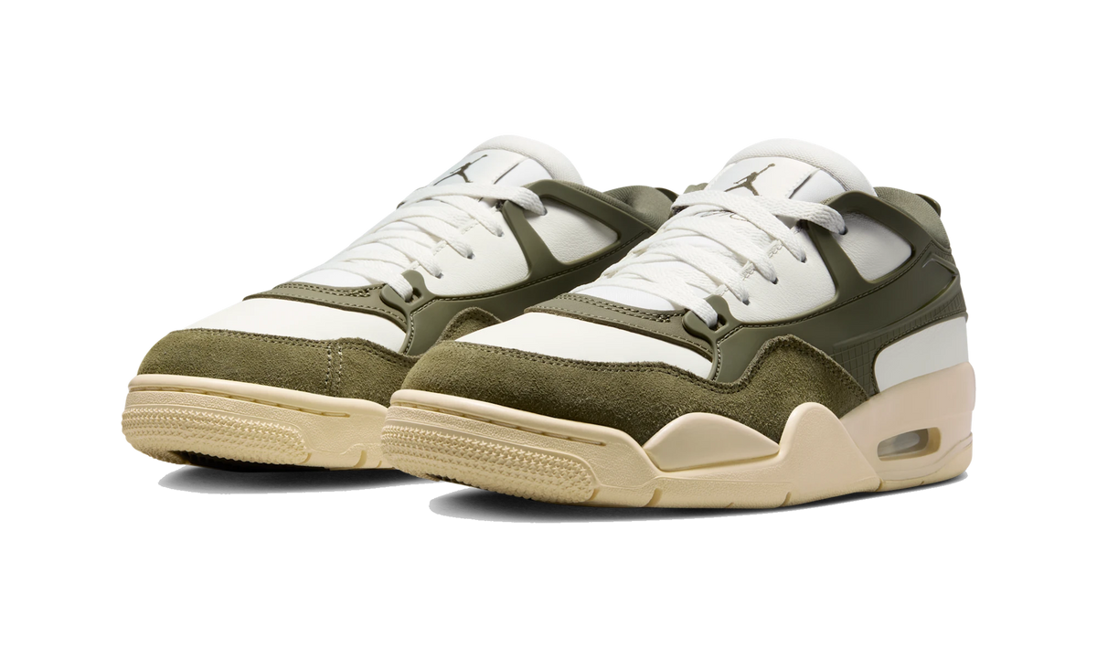 Air Jordan 4 RM Sail/Coconut Milk/Medium Olive