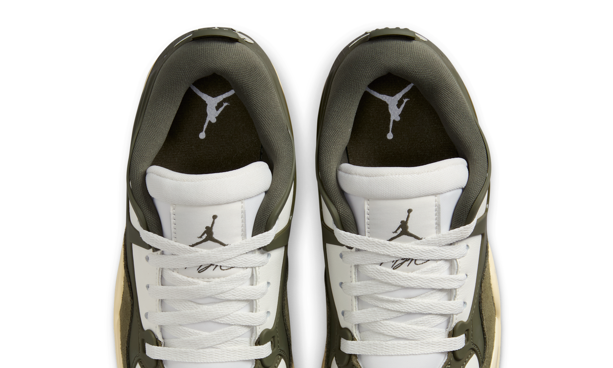 Air Jordan 4 RM Sail/Coconut Milk/Medium Olive
