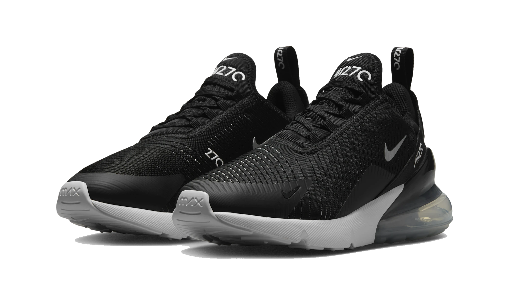 Nike Air Max 270 Black/White/Metallic Silver