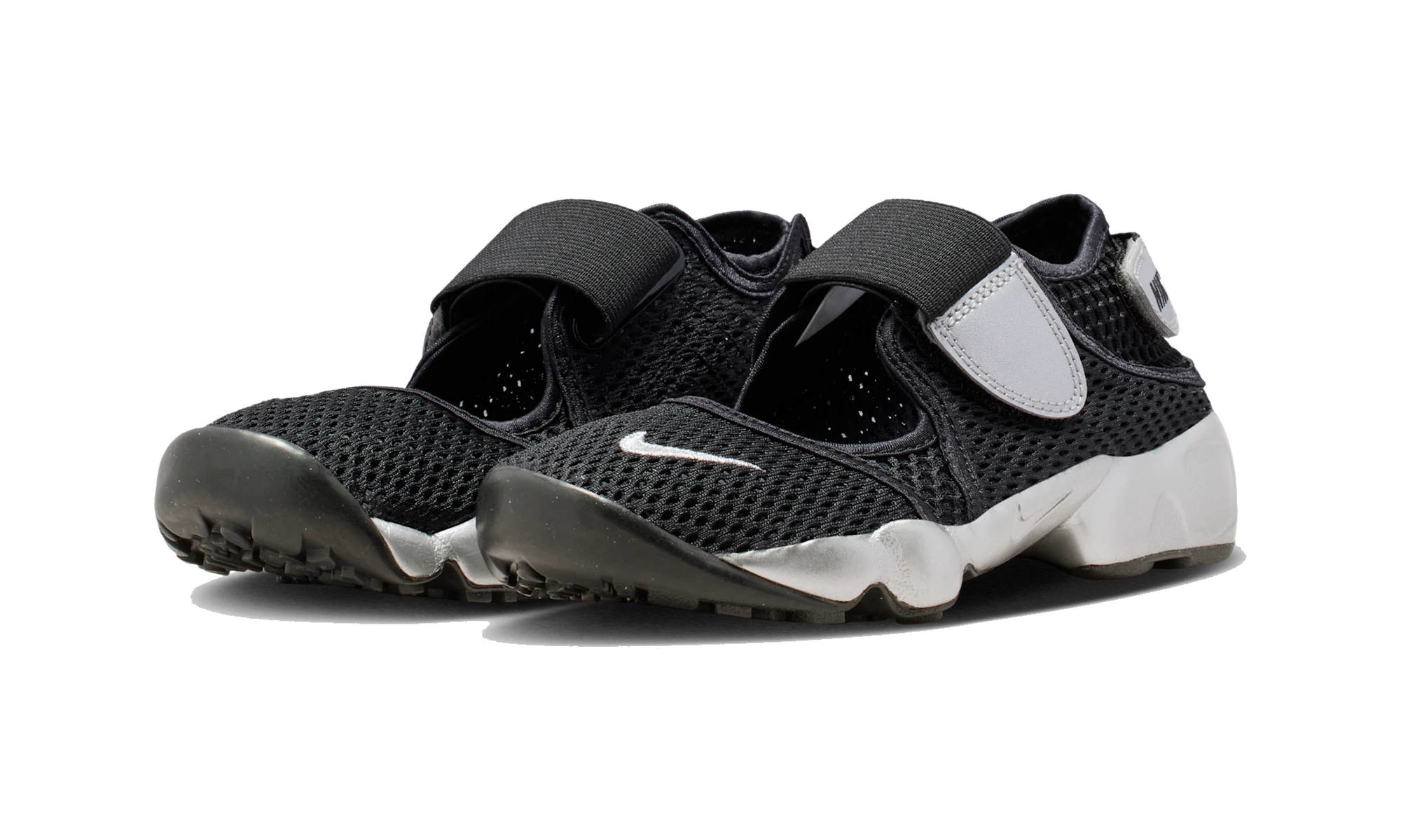 Nike Rift 2 SE Big/Younger Kids' Shoes Black/Metallic Silver