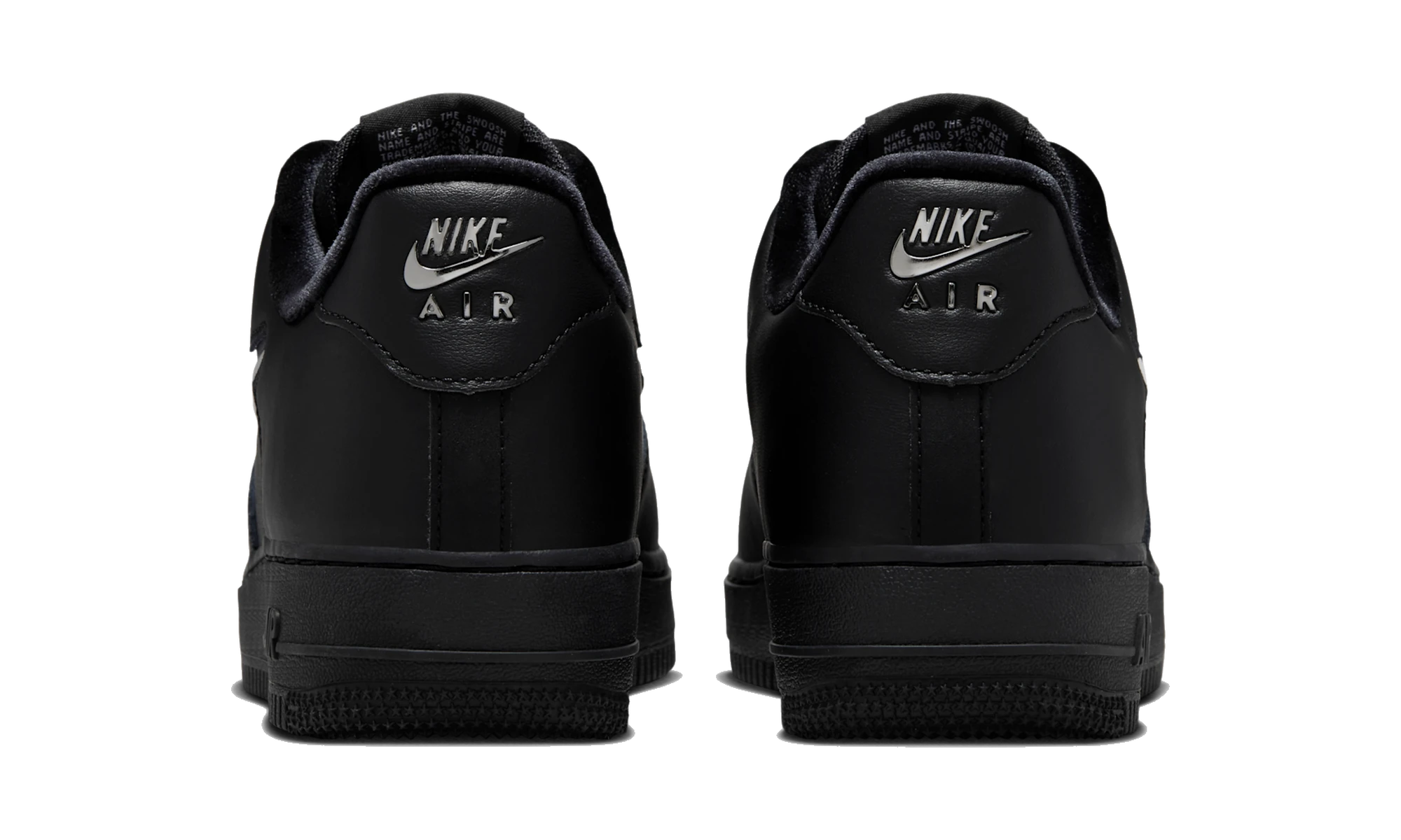Nike Air Force 1 '07 Black/Wolf Grey/Metallic Silver
