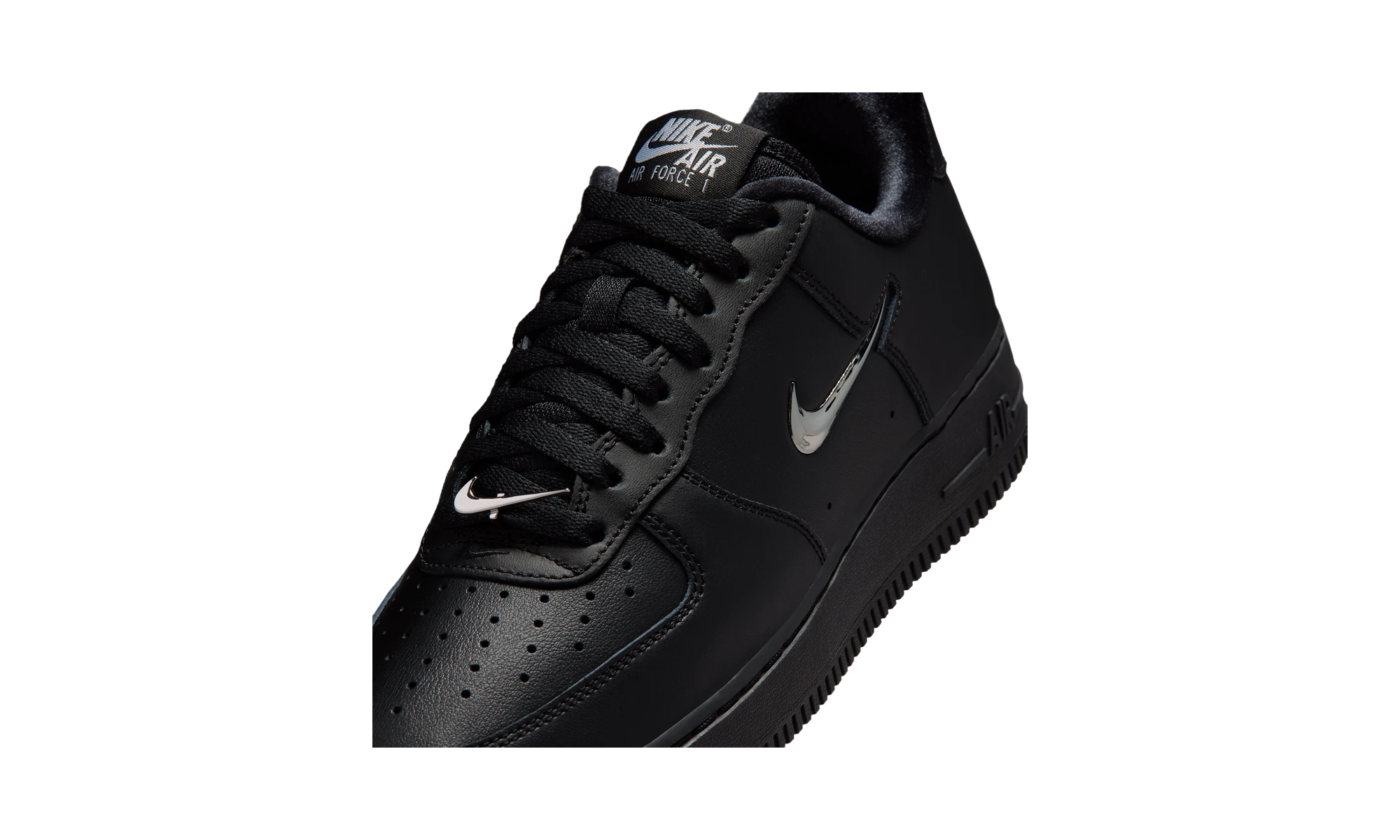 Nike Air Force 1 '07 Black/Wolf Grey/Metallic Silver