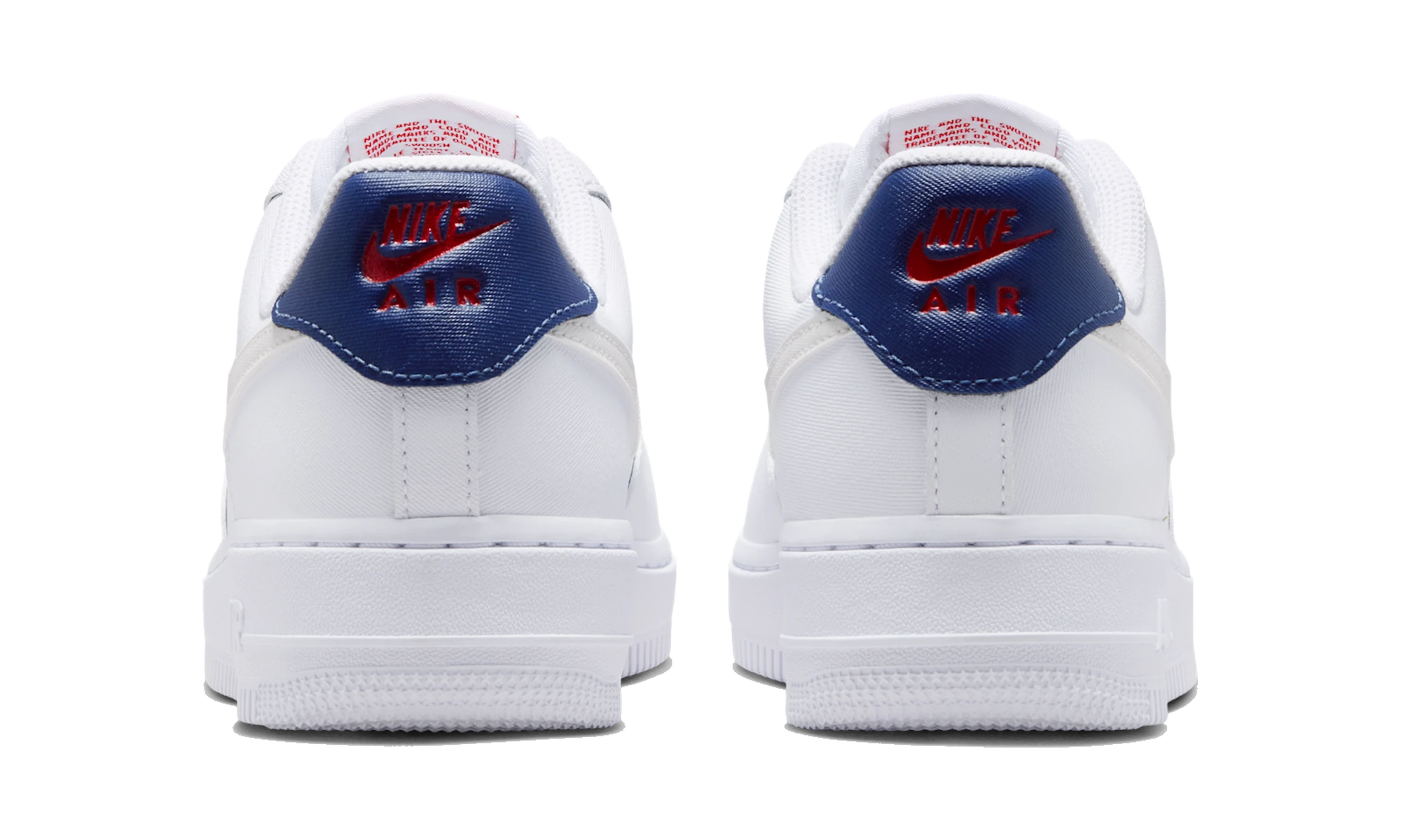 Nike Air Force 1 '07 White/Blue Void/Fire Red/Metallic Summit White