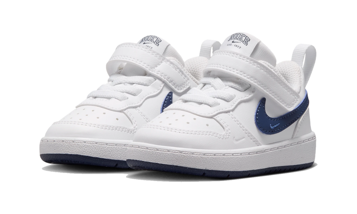 Nike Court Borough Low White/Midnight Navy