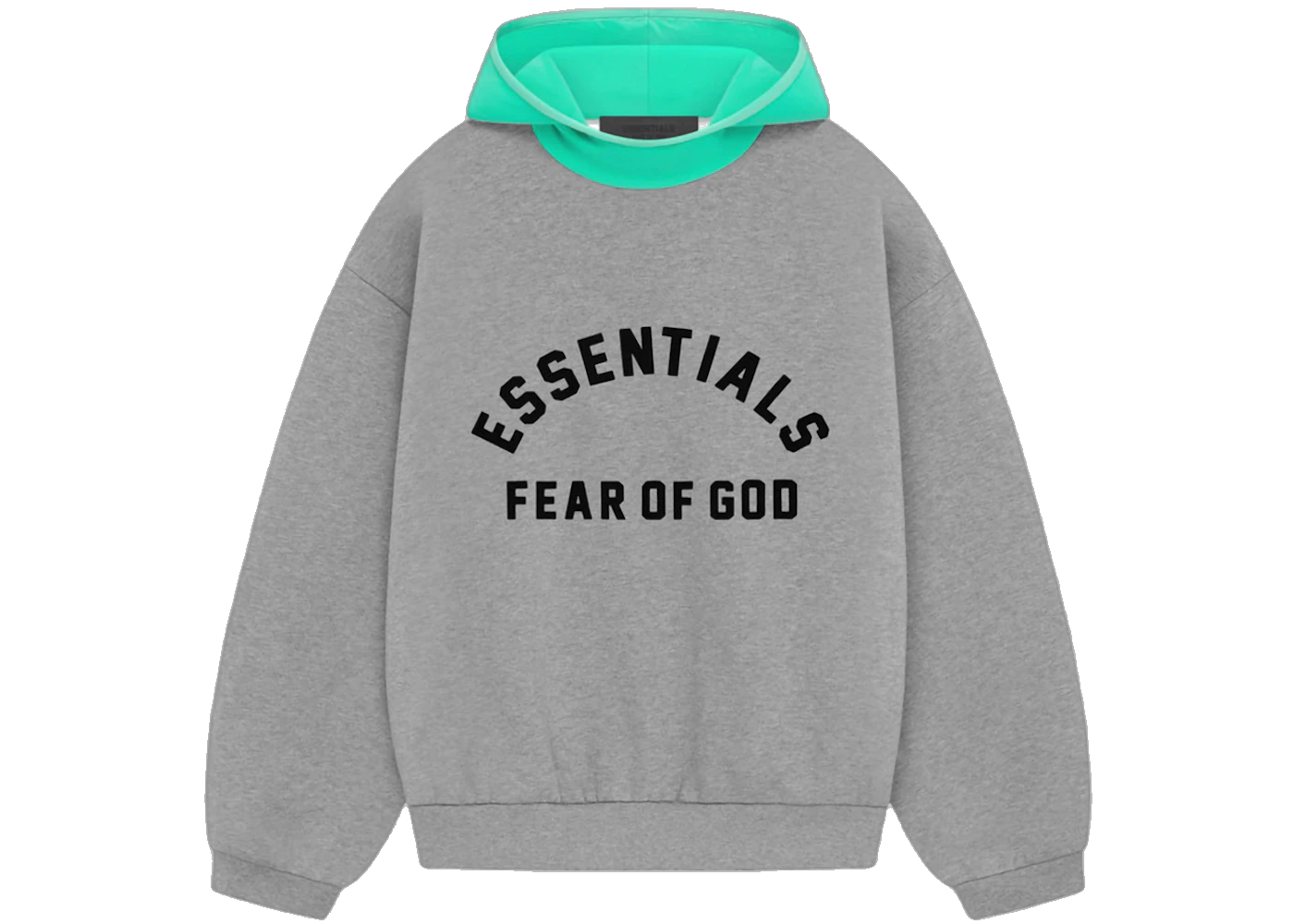 Fear of God Essentials Nylon Fleece Hoodie Dark Heather Oatmeal/Mint Leaf, Dark Heather Oatmeal/Mint Leaf (fear-of-god-essentials-nylon-fleece-hoodie-dark-heather-oatmeal-mint-leaf)