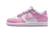 Nike Dunk Low White/White/White/Pink Rise
