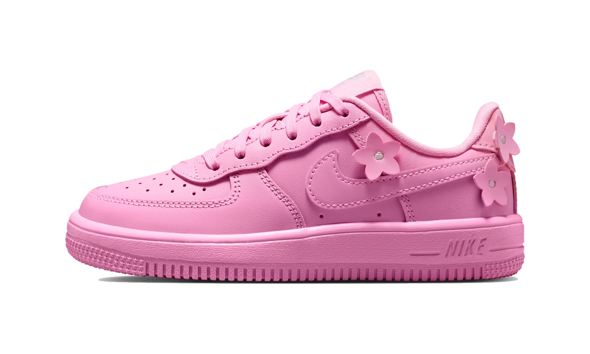 Nike Force 1 Pink Rise/Pink Foam/Metallic Silver/Pink Rise