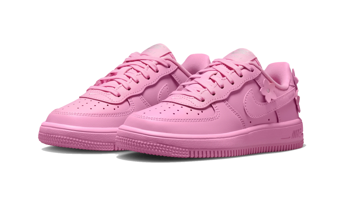 Nike Force 1 Pink Rise/Pink Foam/Metallic Silver/Pink Rise