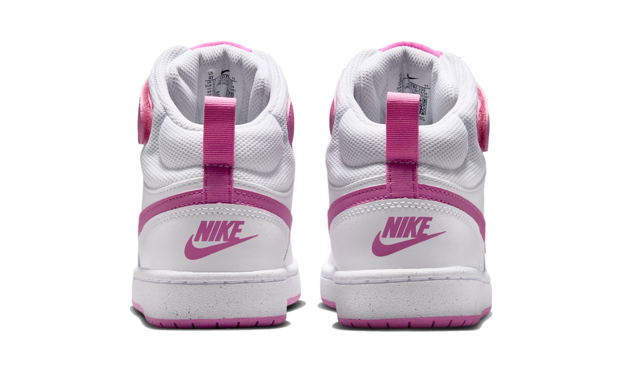 Nike Court Borough Mid 2 White/Playful Pink
