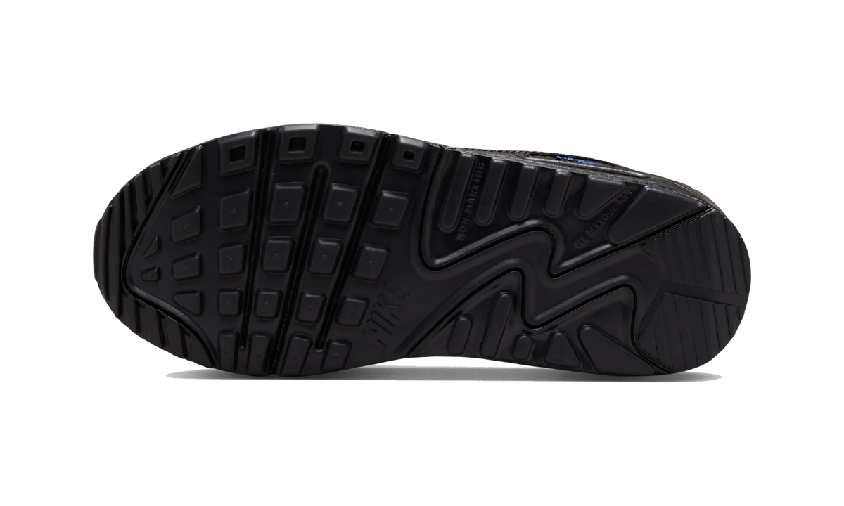 Nike Air Max 90 Black/Dark Smoke Grey/Racer Blue