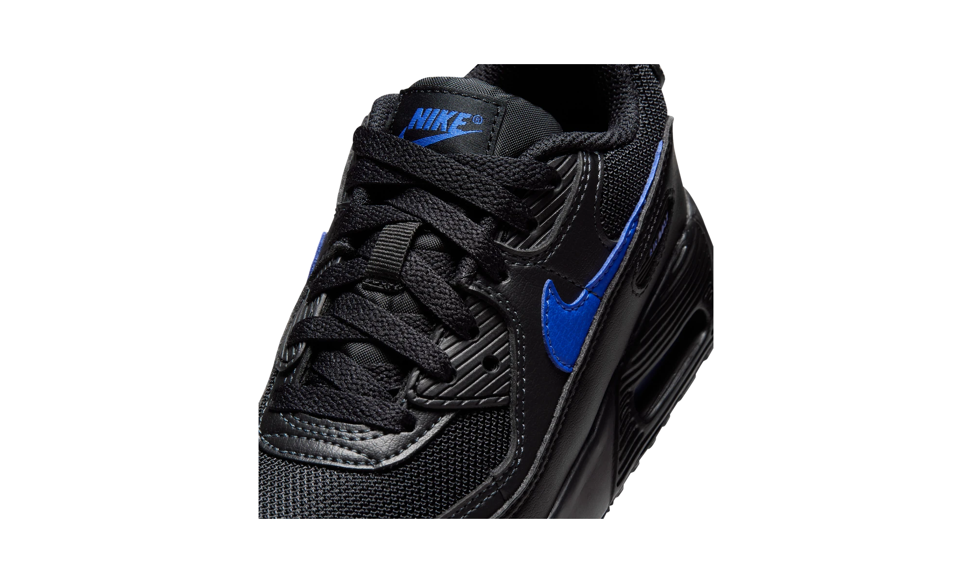 Nike Air Max 90 Black/Dark Smoke Grey/Racer Blue