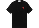 Comme des Garcons PLAY Logo T-Shirt Black/Red