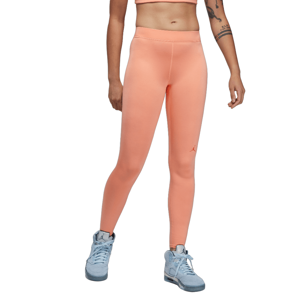 Air Jordan Women's 7/8 Logo Leggings Crimson Bliss/Rush Orange
