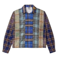 Vale Forever Splash Zone Cool Patchwork L/S Flannel Multicolor
