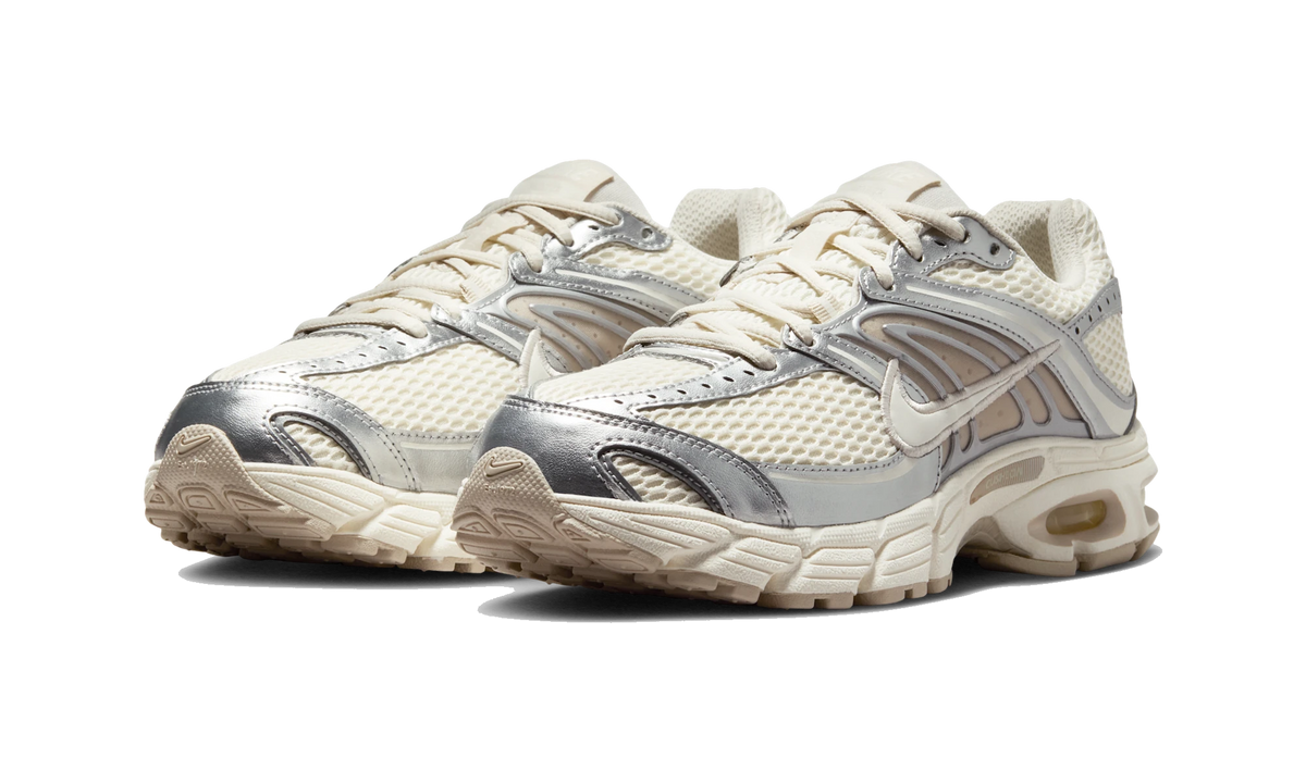 Nike Air Max Moto 2K shoes with reflective accents Pale Ivory/Metallic Silver/Light Orewood Brown...