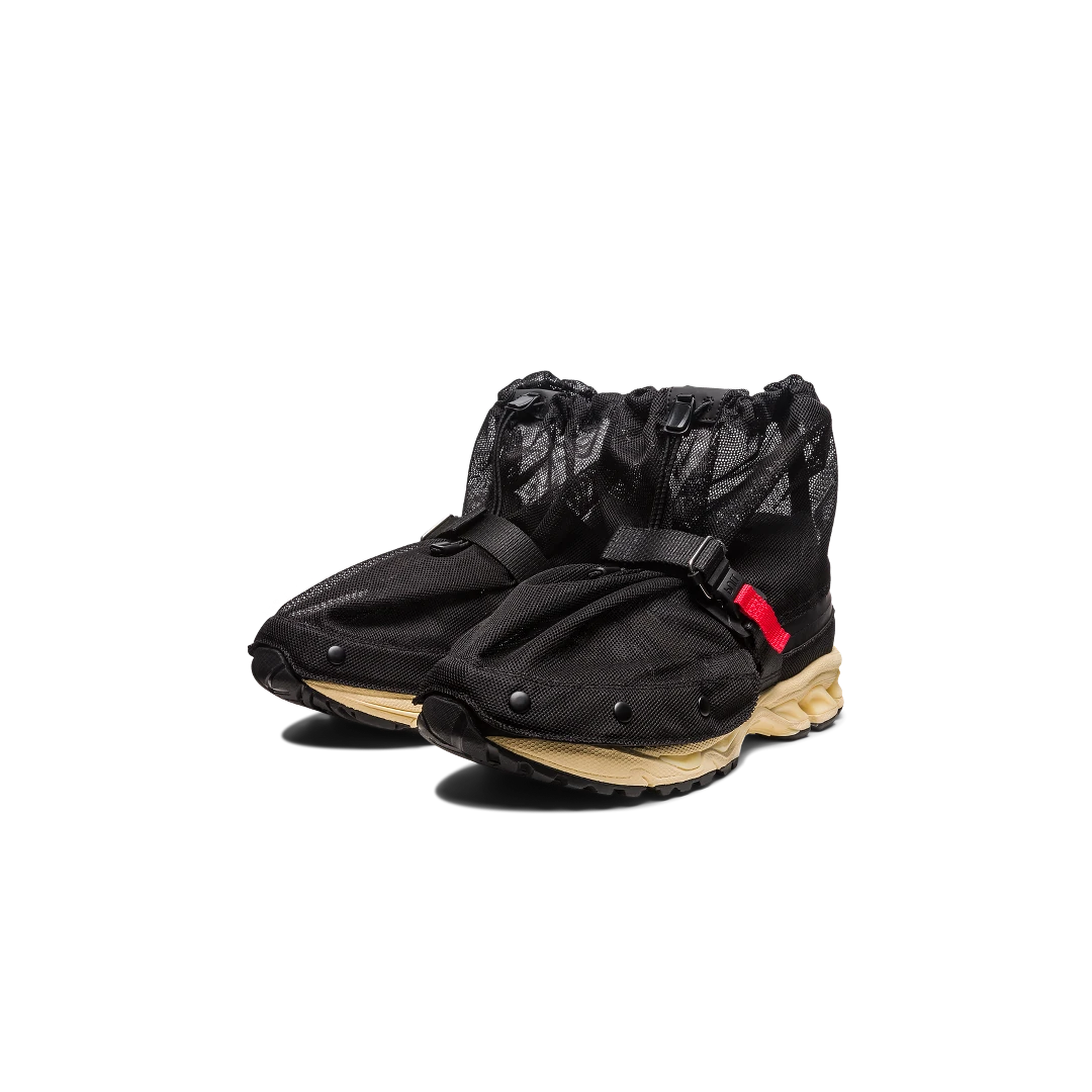 ASICS Bespoke Gel-Keyano 14 Gore-Tex Beams Mosquito Net, Black/Black/Red/Beige (1201A532-001)