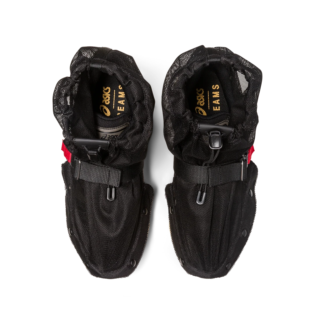 ASICS Bespoke Gel-Keyano 14 Gore-Tex Beams Mosquito Net, Black/Black/Red/Beige (1201A532-001)