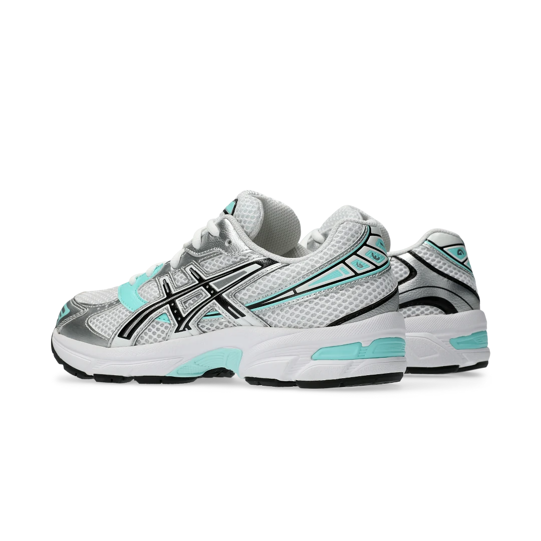 ASICS Gel-1130 White Aqua, White/Black (1204A163-102)