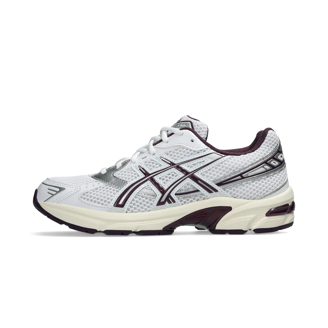 ASICS Gel-1130 White Deep Plum, White/Deep Plum (1202A518-101)