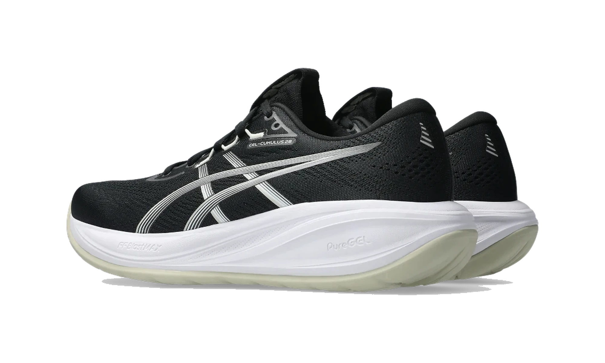 ASICS Gel-Cumulus 28 Black White
