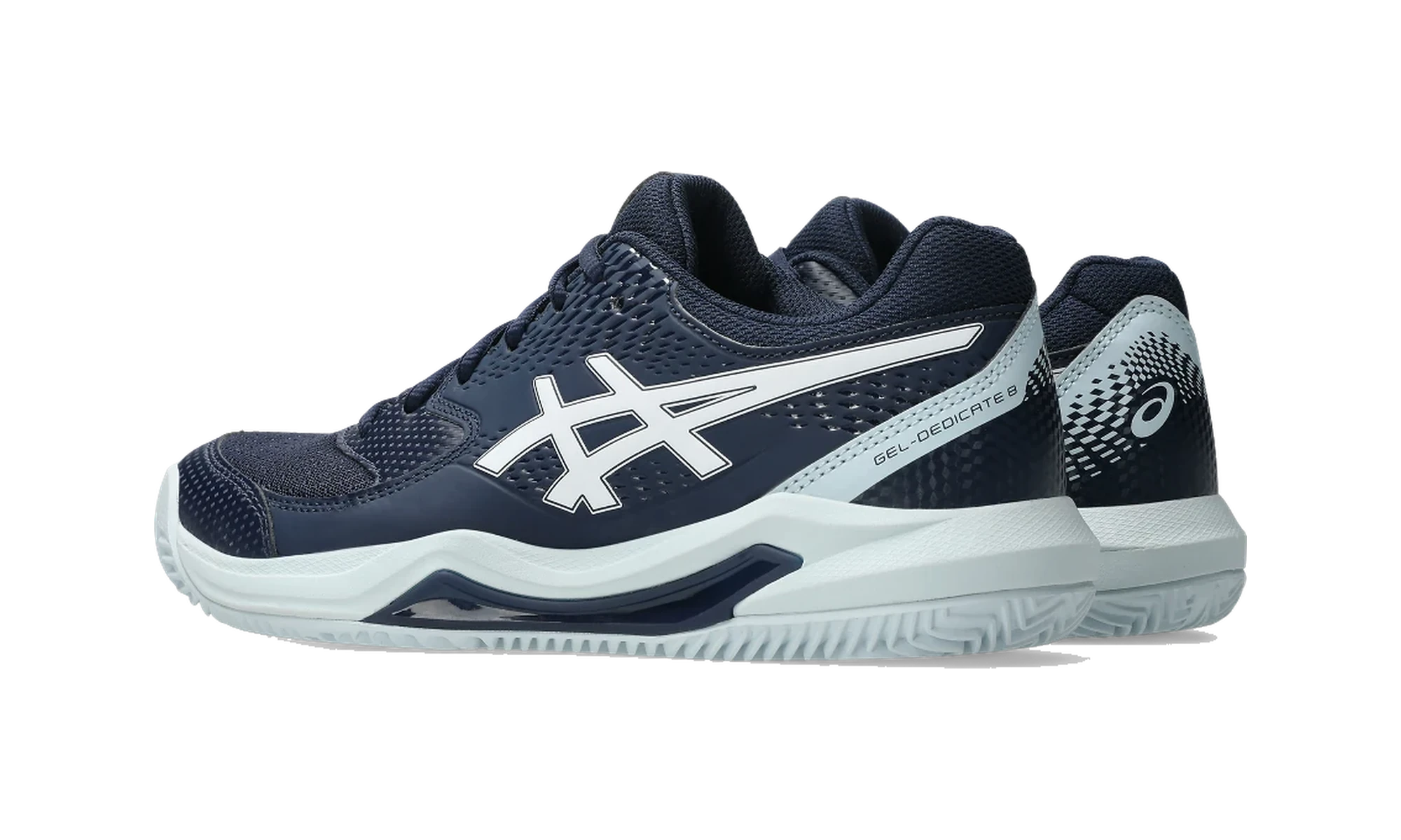 ASICS Gel-Dedicate 8 Clay Midnight White