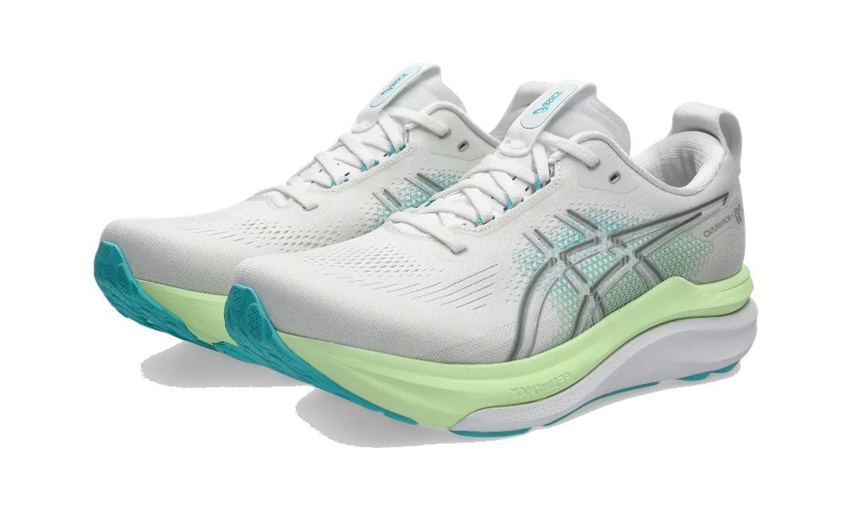 ASICS Gel-Kayano 33 White Energy Aqua