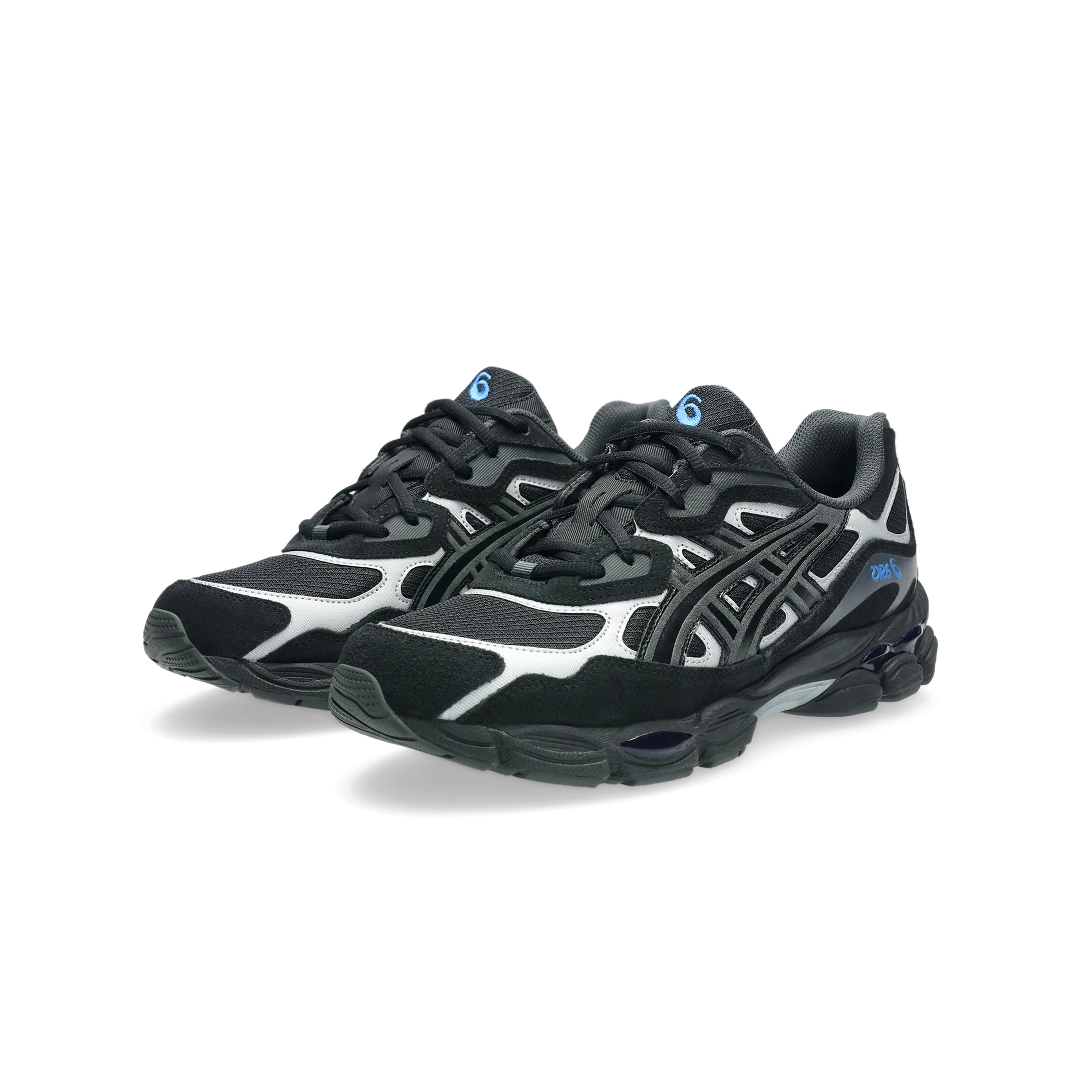 ASICS Gel-NYC Black Graphite Grey Blue
