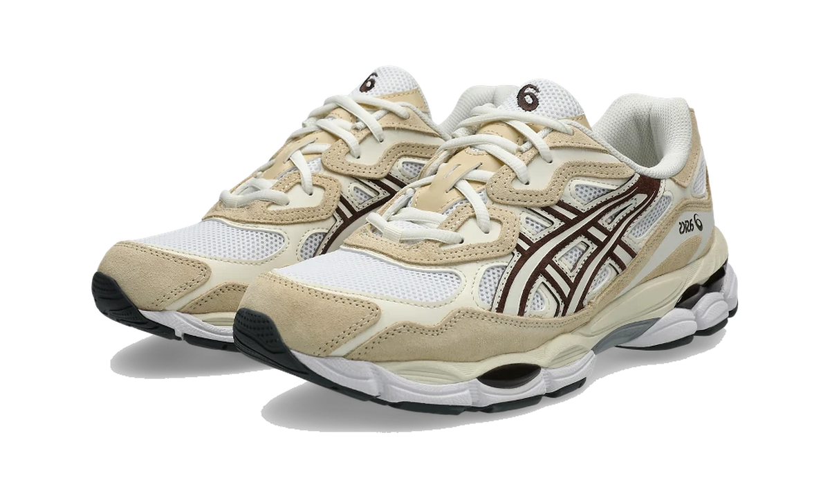 ASICS Gel-NYC White Roasted Coffee