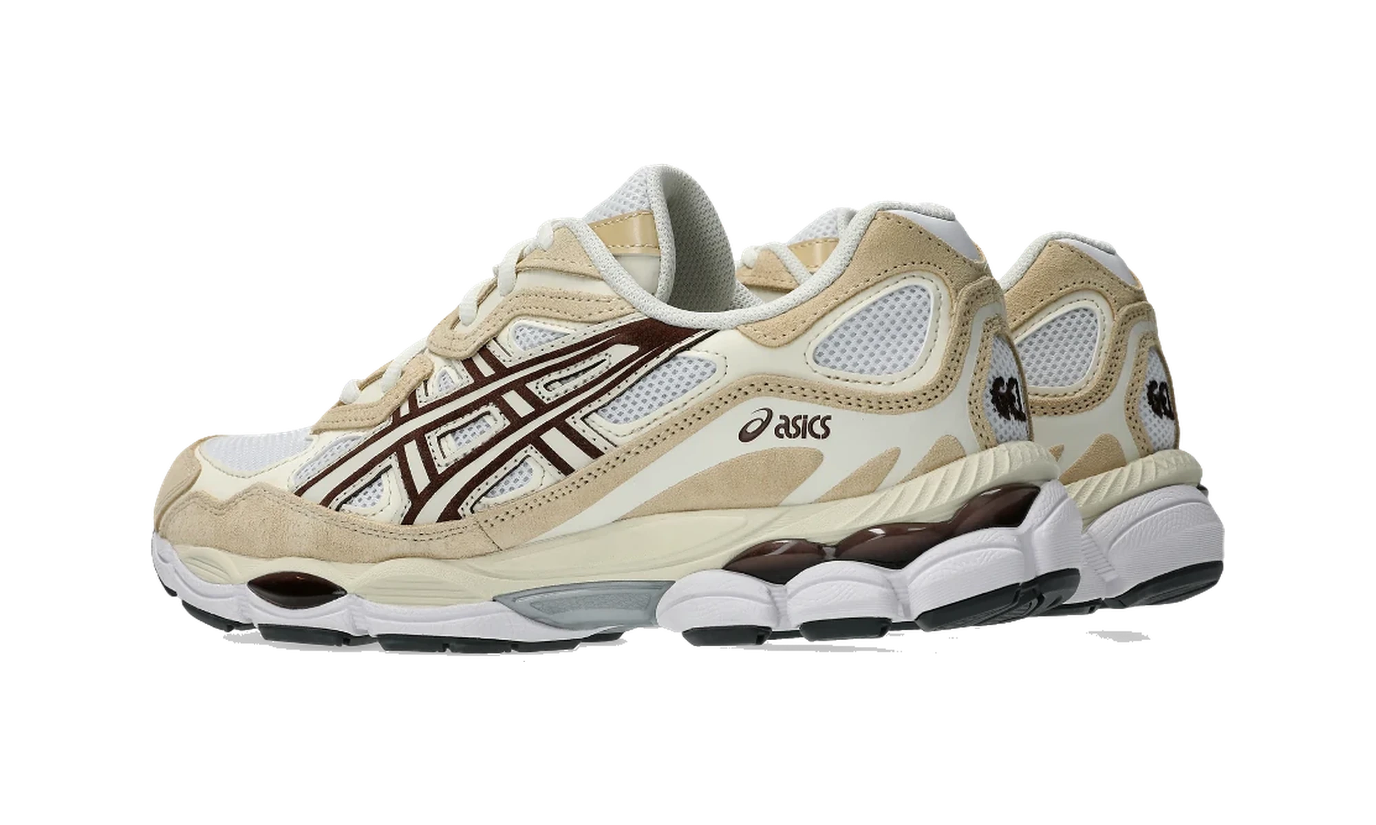 ASICS Gel-NYC White Roasted Coffee