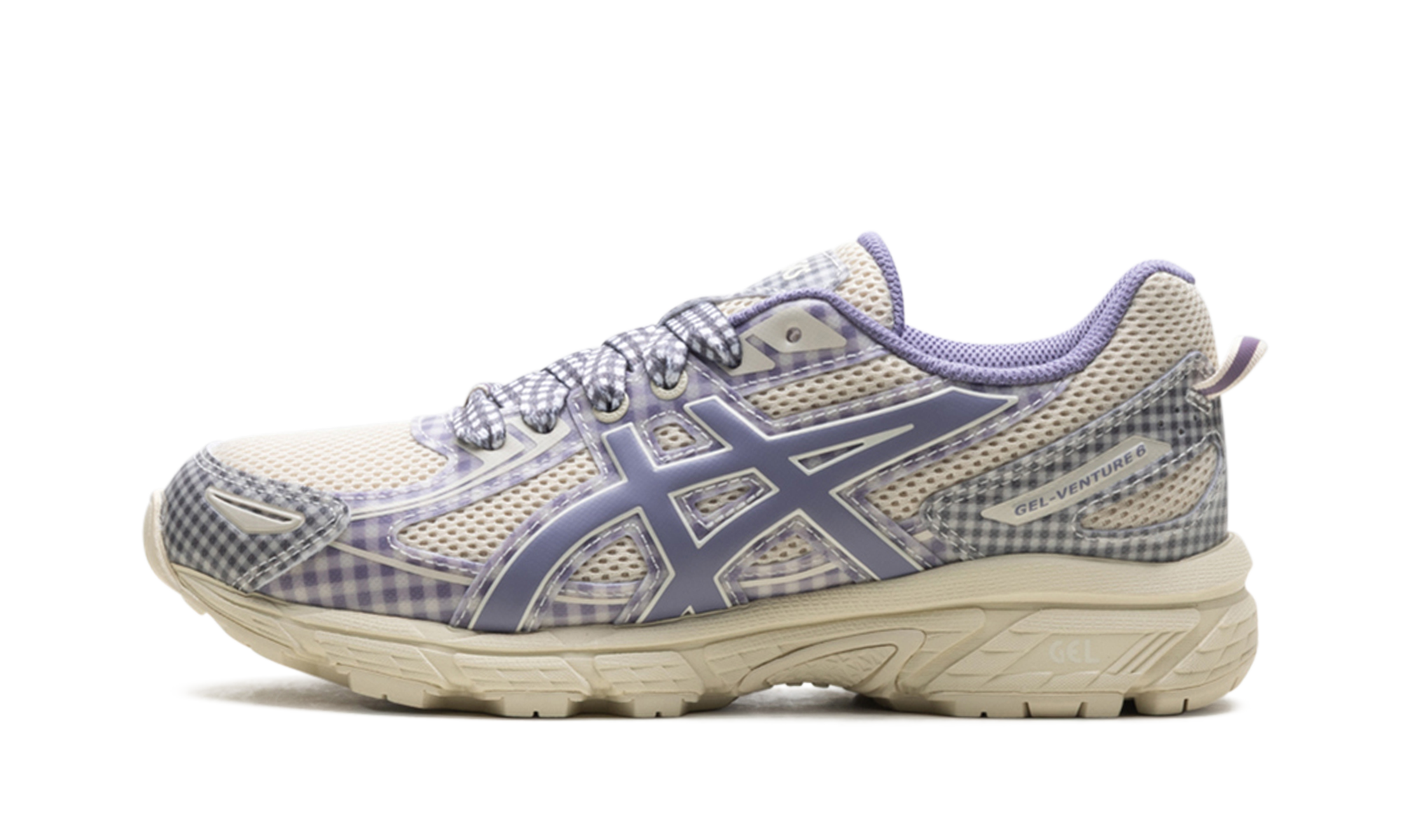 ASICS Gel-Venture 6 Story mfg. Vanilla Violet Quartz Gingham