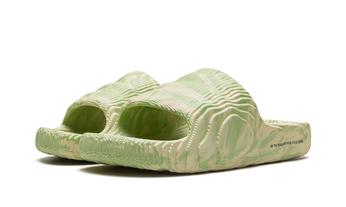 Adidas Adilette 22 Slides Magic Lime St Desert Sand