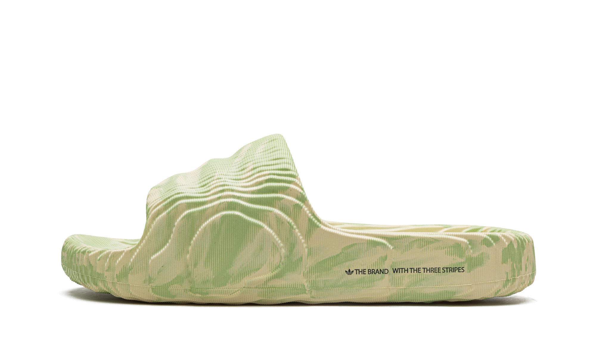 Adidas Adilette 22 Slides Magic Lime St Desert Sand