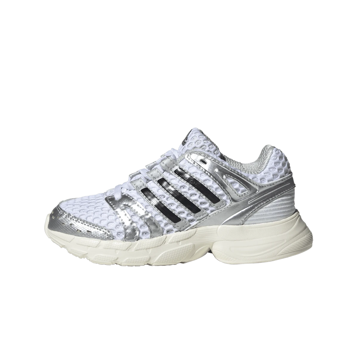 Adidas Adistar Control 5 Elastic Lace White Silver Metallic Grey (PS)